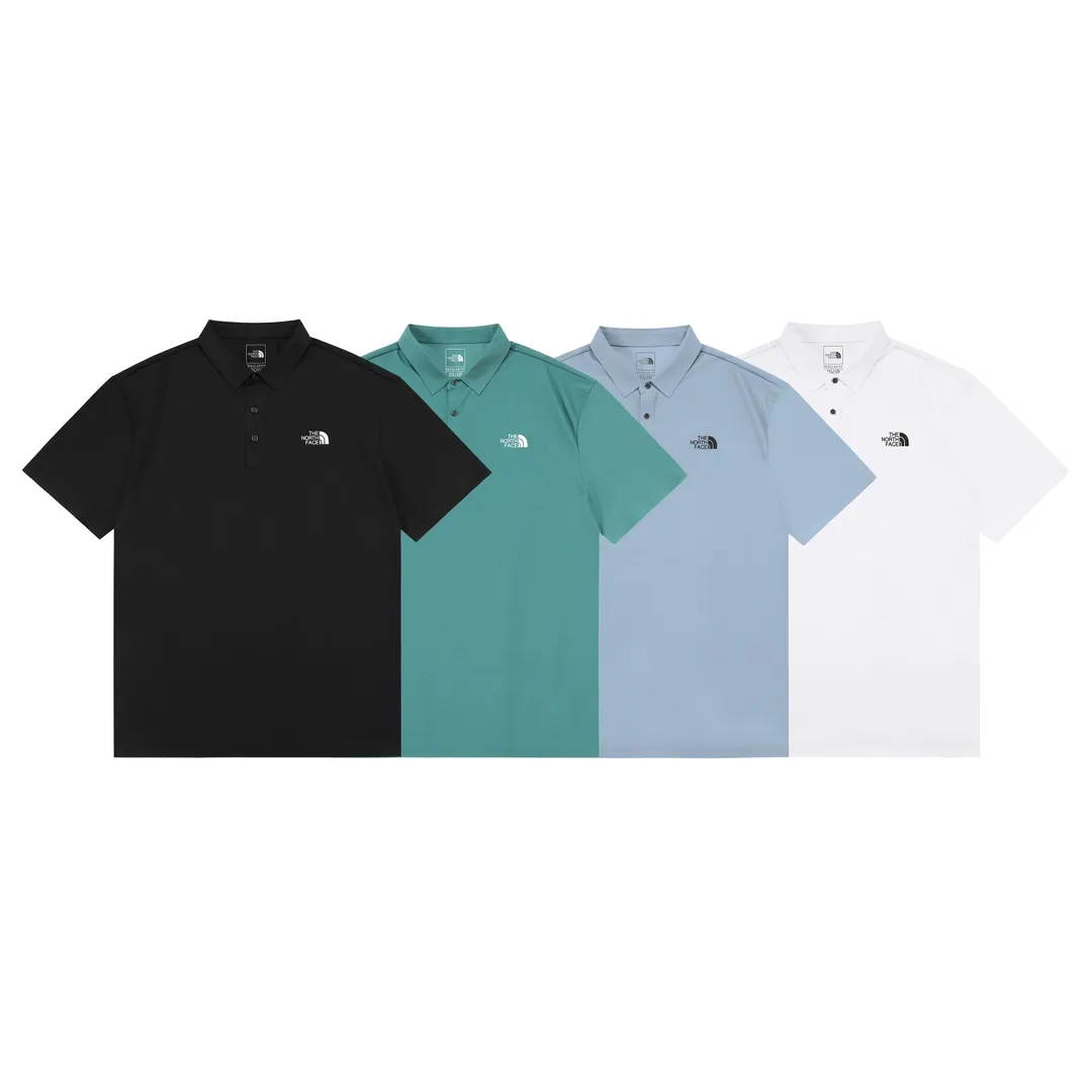 THE NORTH FACE 2025New Arrival logo Breathable Same Style polo · · · ： Size：M-XXXL
